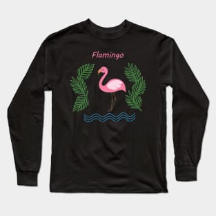 Flamingo Long Sleeve T-Shirt